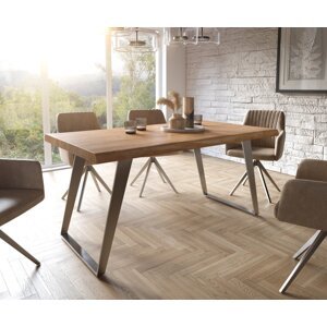 Jídelní stůl Edge 160x90 cm XL přírodní akácie live